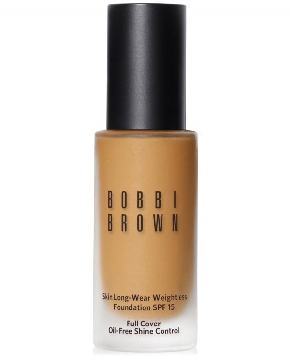 Bobbi Brown Skin Long-Wear Weightless Foundation Spf 15, 1-oz. - Natural Tan (N-) Neutral beige with yell