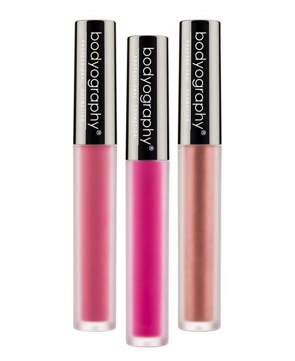 Bodyography Lip Lava Liquid Lipstick Trio - Pink