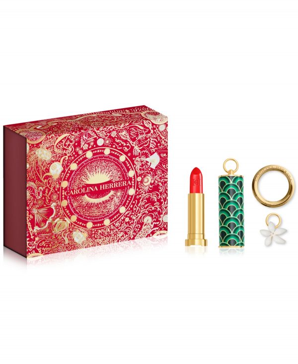 Carolina Herrera 4-Pc. Fabulous Kiss Customizable Lipstick Set, Created for Macy's