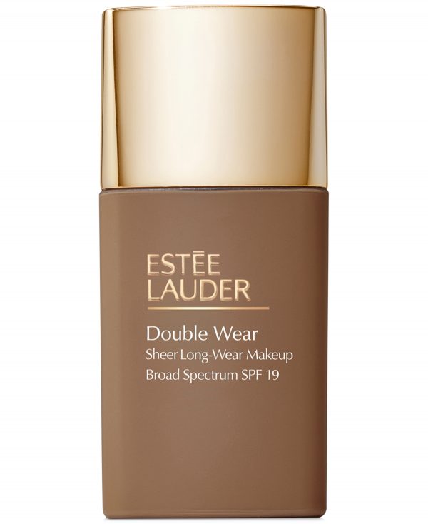 Estee Lauder Double Wear Sheer Long-Wear Foundation SPF19, 1 oz. - N Truffle - Very deep with neutral, subt