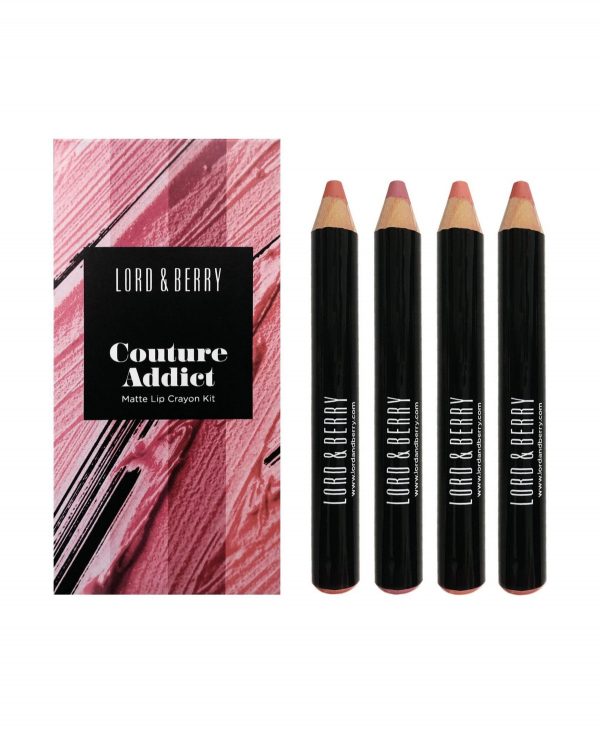 Lord & Berry Couture Addict Lipstick Kit, 0.84 oz - Nude