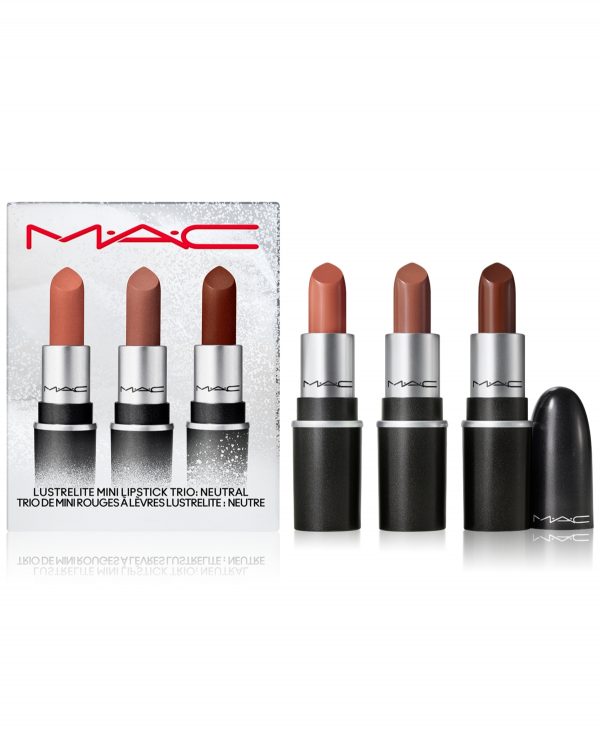 Mac 3-Pc. Lustrelite Mini Lipstick Set - Neutral