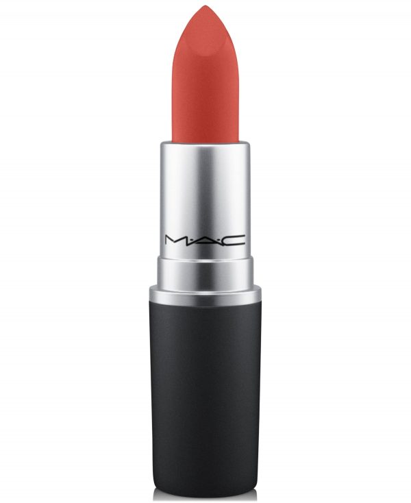 Mac Powder Kiss Lipstick - Devoted To Chili (warm brick red)