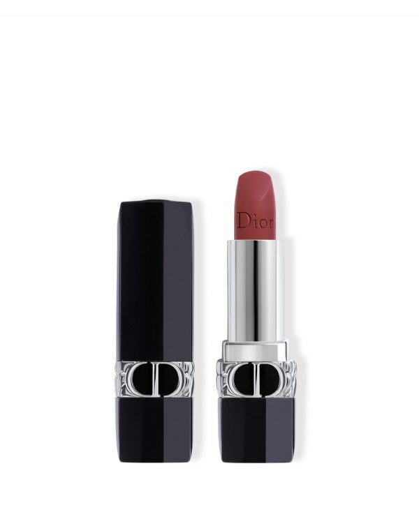 Rouge Dior Refillable Matte Lipstick - Ambitious (Deep Brick Red)