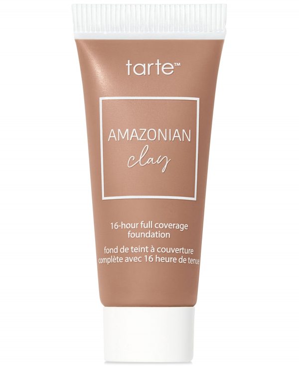 tarte Travel Size Amazonian Clay 16-Hour Full Coverage Foundation - N Deep Neutral