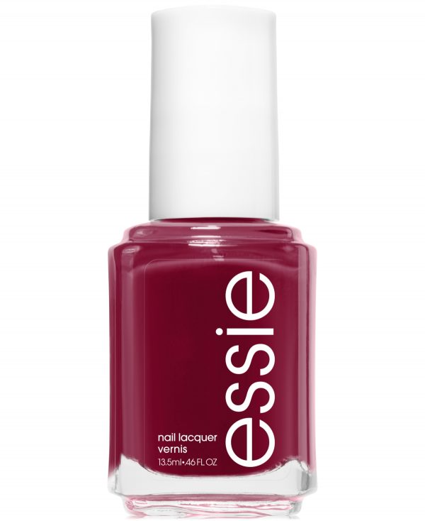Essie Nail Polish - Nailed It (burgundy red with a cream fin