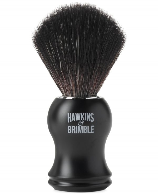 Hawkins & Brimble Synthetic Shaving Brush - Black