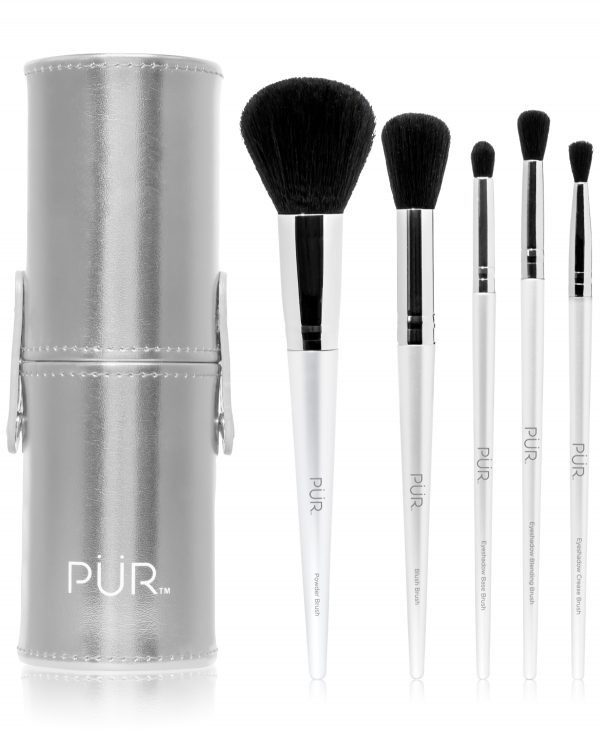 PUR 5-Pc. Brush Set with Holder