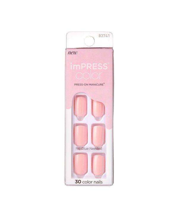 impress Color Press-on Manicure Nail Kit - Pick me pink